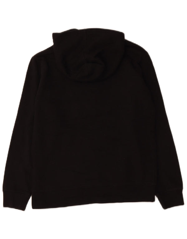 Felpa con cappuccio grafica per ragazze Champion 13-14 anni XL in cotone nero