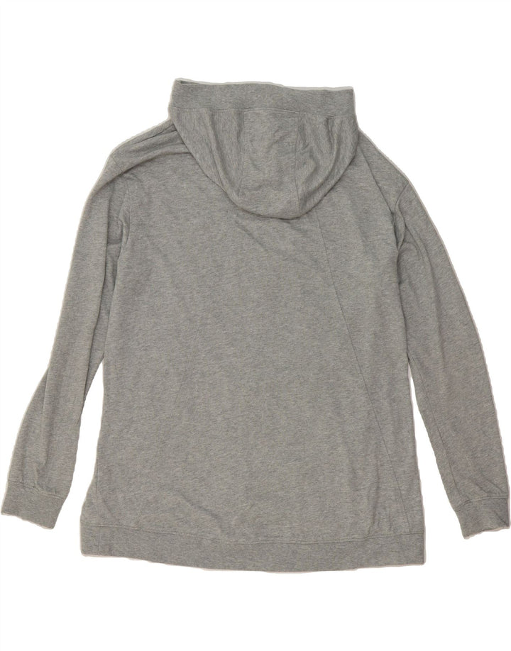 NIKE Mens Zip Hoodie Sweater Large Grey Polyester Vintage Nike and Second-Hand Nike from Messina Hembry 