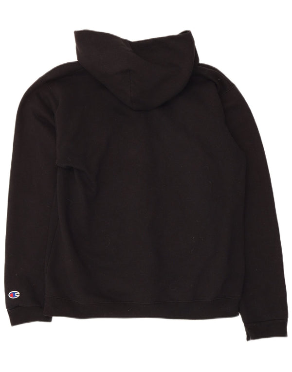 Maglione con cappuccio e zip da donna Champion UK 18 XL cotone nero