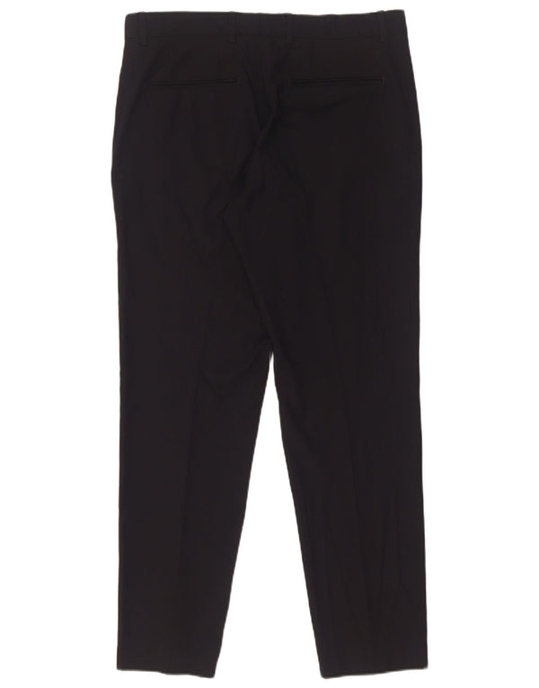 Zara Mens Slim Chino Pantalones EU 40 Medium W31 L29 Negro