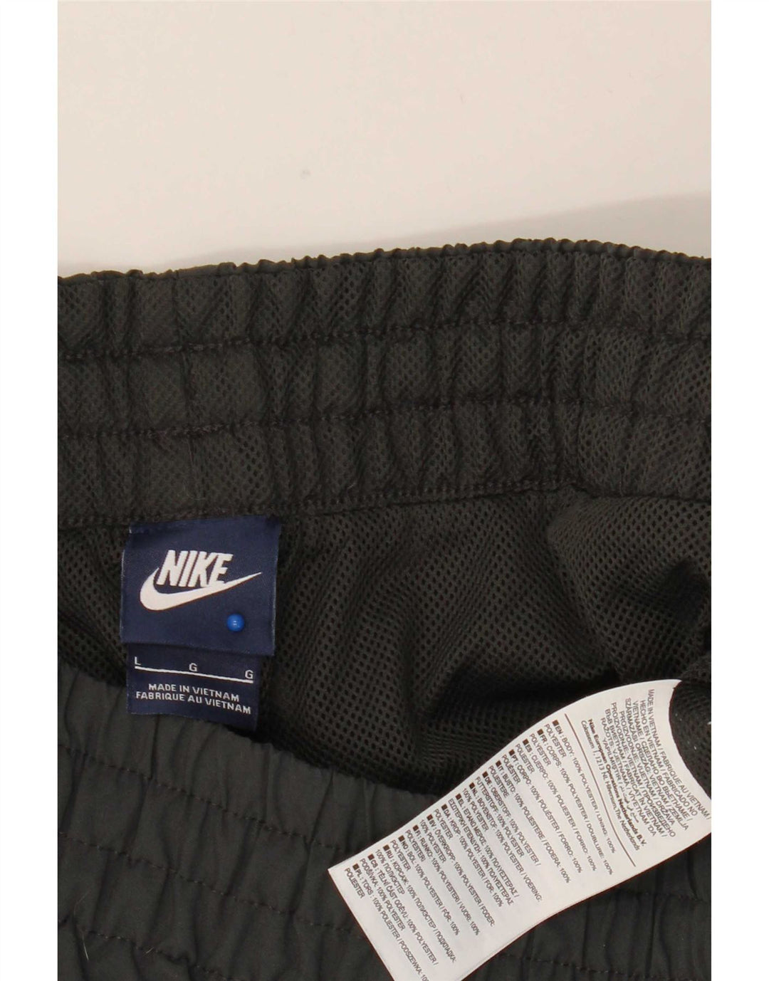 Pantaloni scurți sport Nike pentru bărbați, mari, gri, poliester