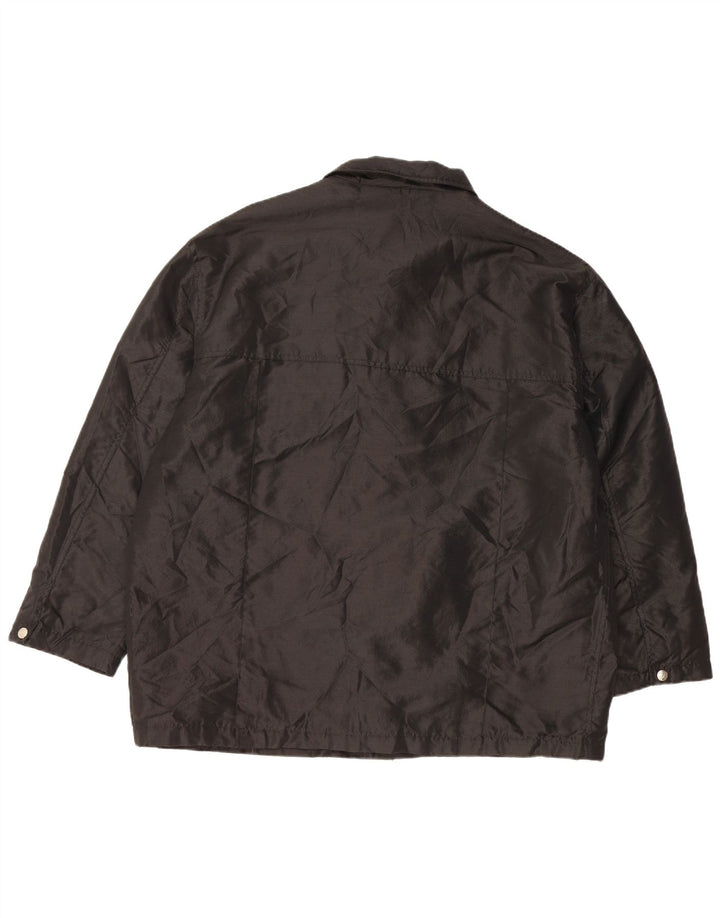 PIERO GUIDI Veste utilitaire pour hommes UK 42 XL Nylon noir
