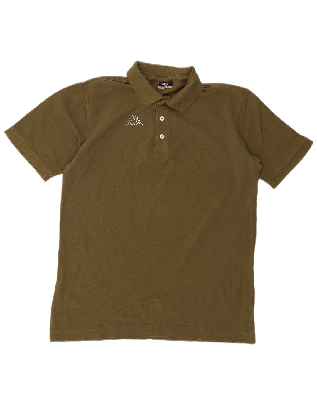 KAPPA Mens Polo Shirt XL Khaki