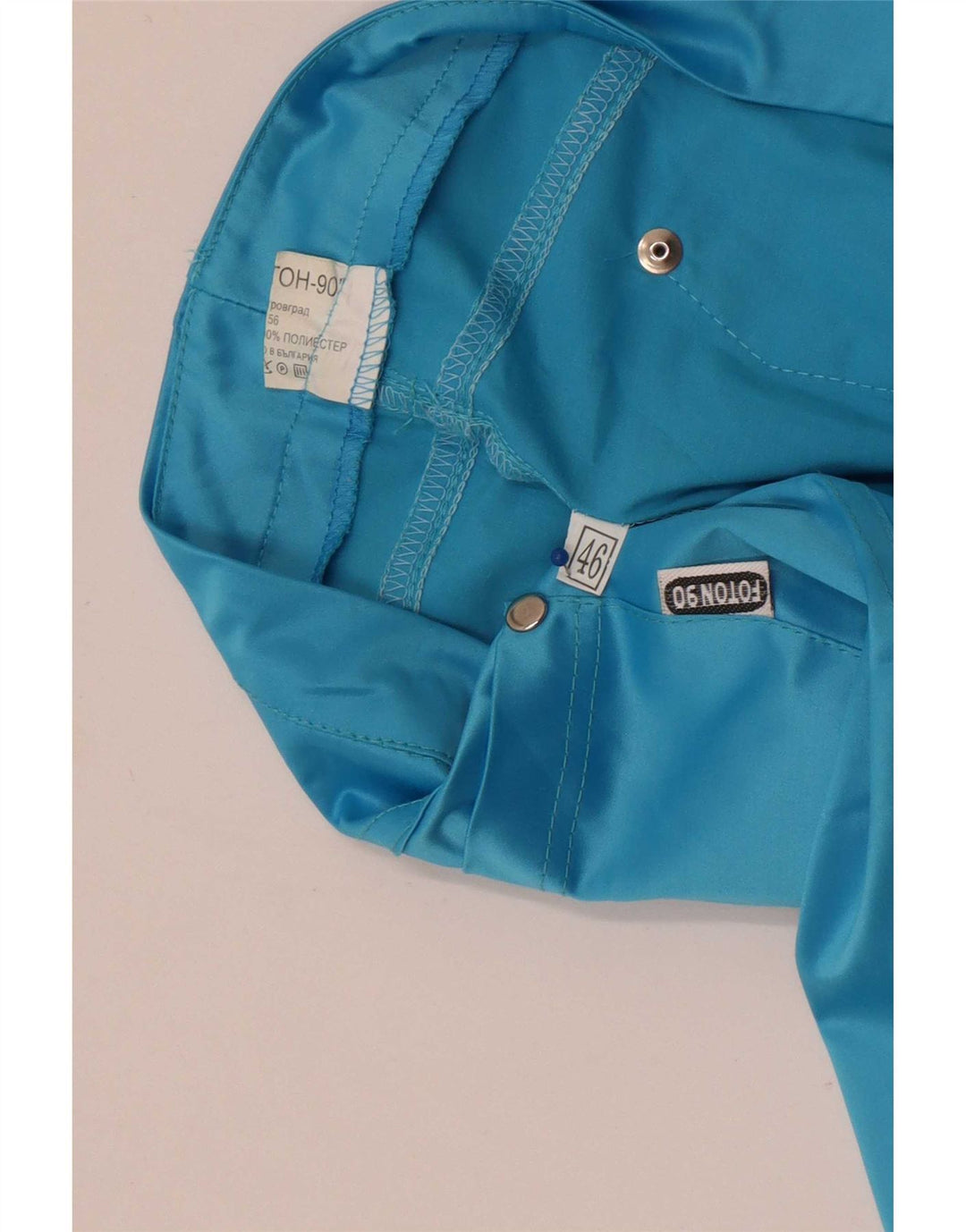 Vintage Γυναικείο Slim Casual Παντελόνι W28 L30 Blue Polyester