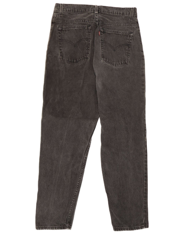 Levi's Womens 550 Relaxed Fit Tapered Jeans US 13 Large W30 L28 Γκρι βαμβακερό