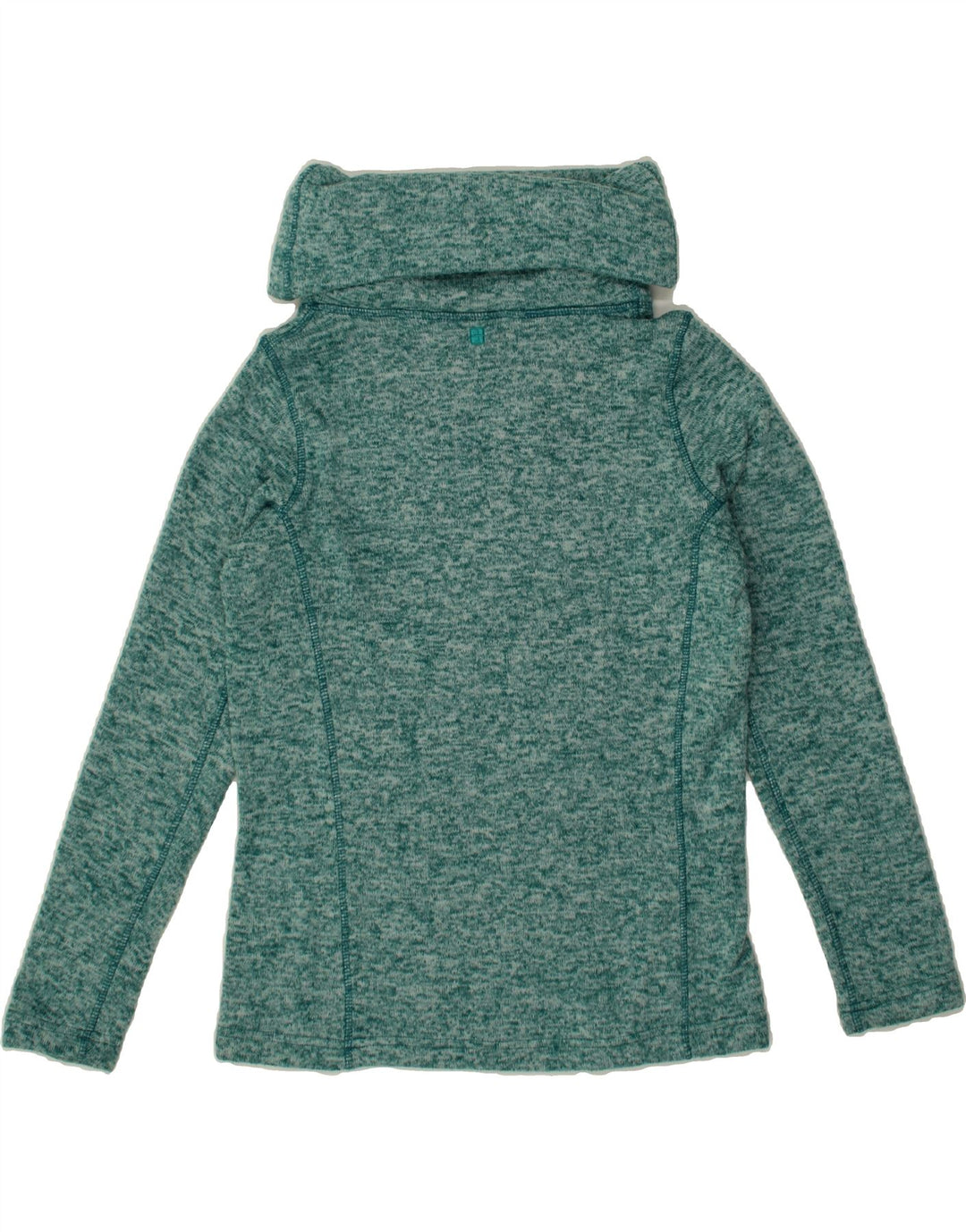 MOUNTAIN WAREHOUSE Womens Roll Neck Jumper Sweater UK 10 Small Green Vintage Mountain Warehouse and Second-Hand Mountain Warehouse from Messina Hembry 