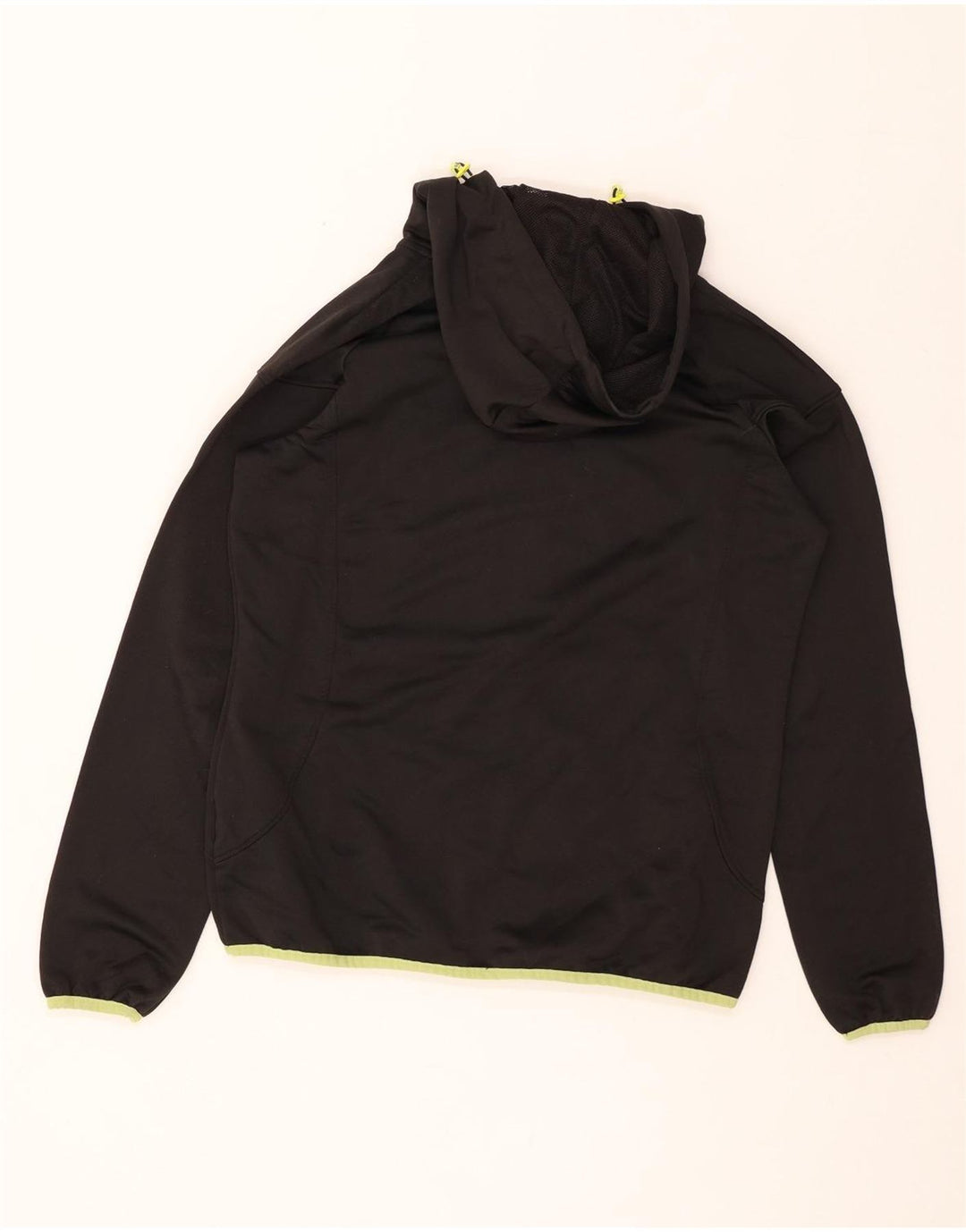 PUMA Womens Zip Hoodie Sweater UK 14 Medium Black