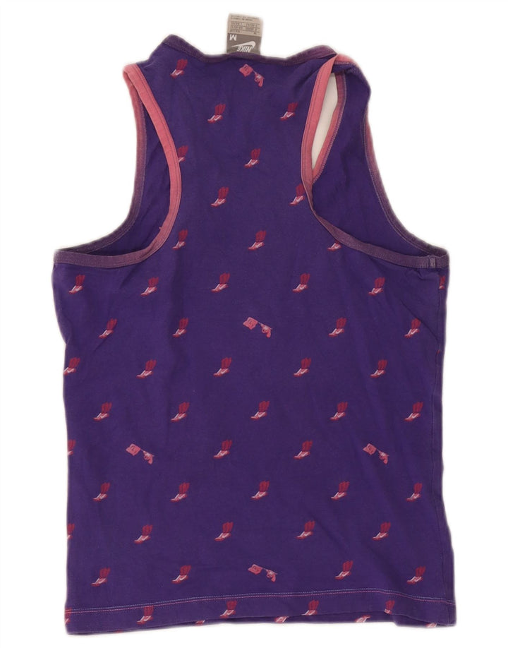 Canotta grafica Nike da donna UK 10/12 viola medio