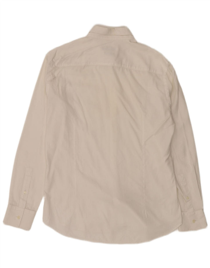 Versace Mens Shirt Size 41 16 Large White Cotton