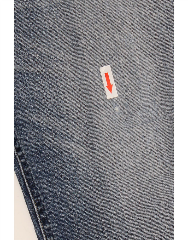 Lee Womens Daren Straight Jeans W34 L30 Blue Cotton