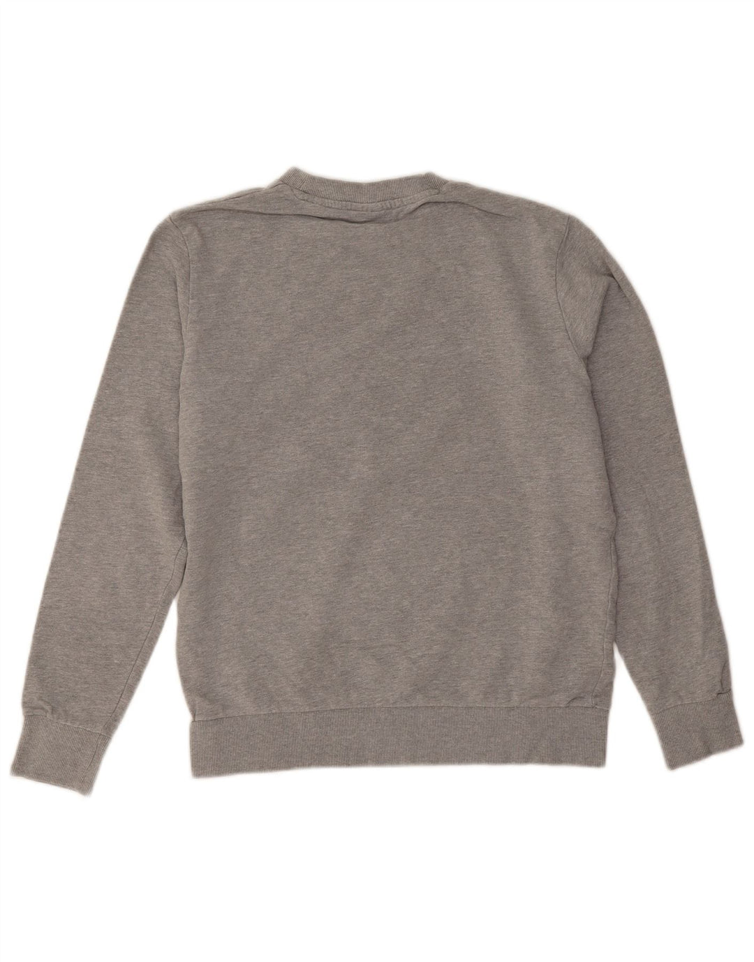 Jack & Jones Herren-Sweatshirt-Pullover aus mittelgrauer Baumwolle