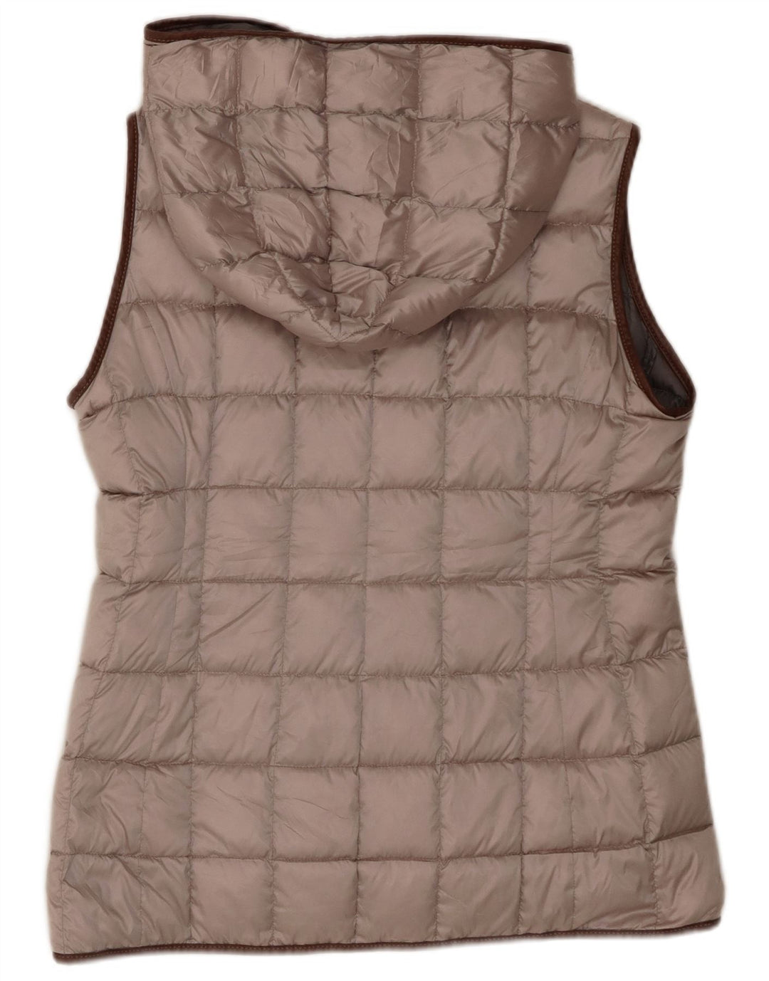 Gilet imbottito da donna Fay UK 16 grande poliestere beige