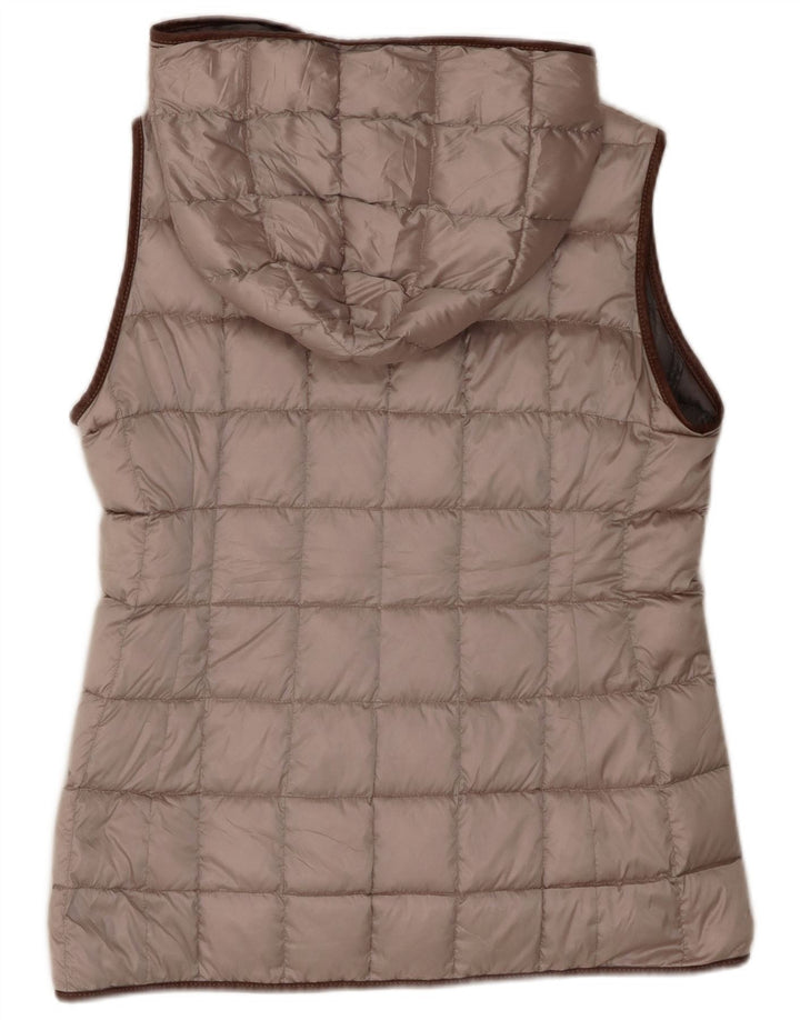 Gilet imbottito da donna Fay UK 16 grande poliestere beige