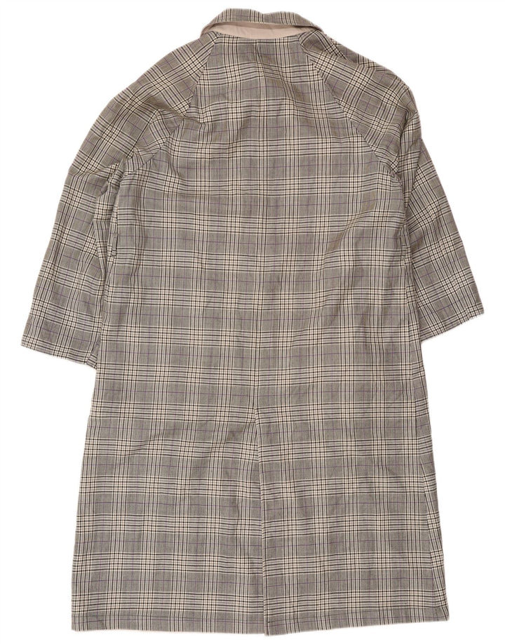Vintage Damen Wendemantel UK 12 Medium Beige