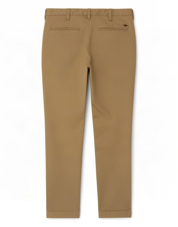 Dockers Mens Slim Chino Trousers W33 L32 Beige Cotton