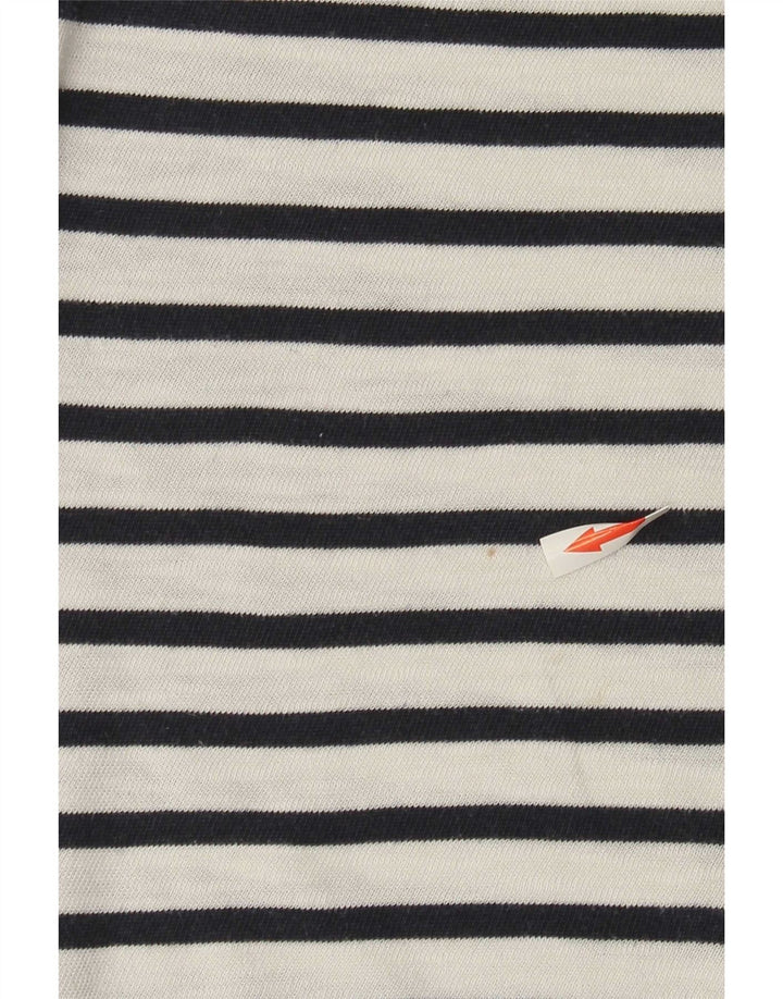 T-shirt da uomo Tommy Hilfiger Top a righe bianche medie