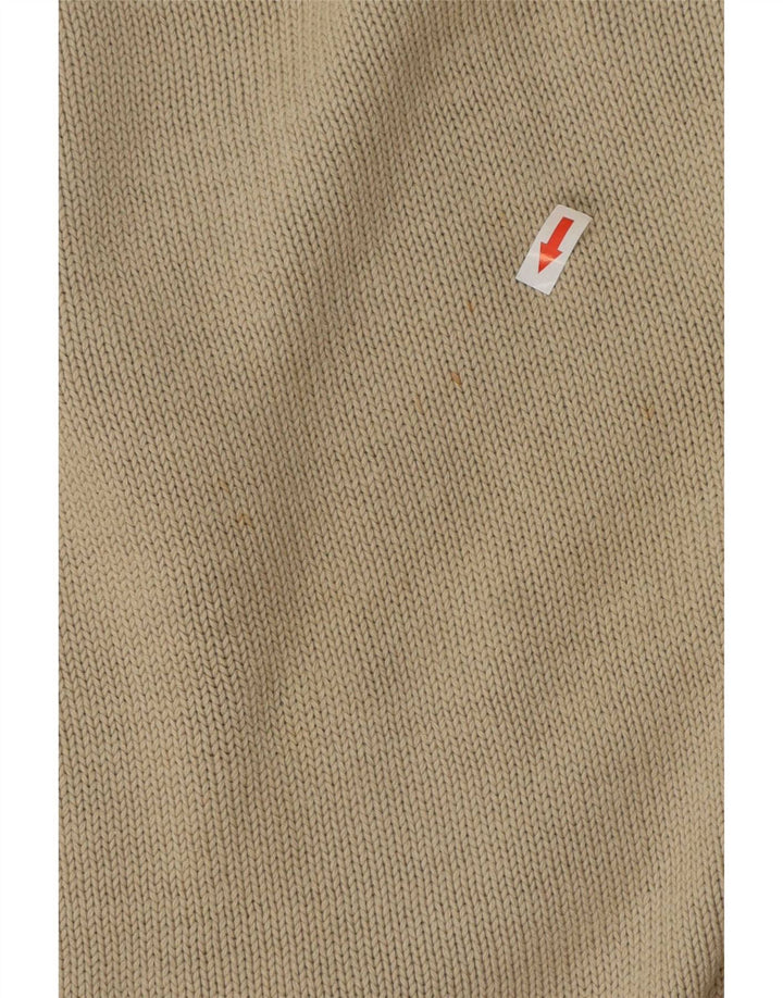 Murphy & Nye Herre Sailmakers Turtle Neck Jumper Sweater Medium Beige Bomuld