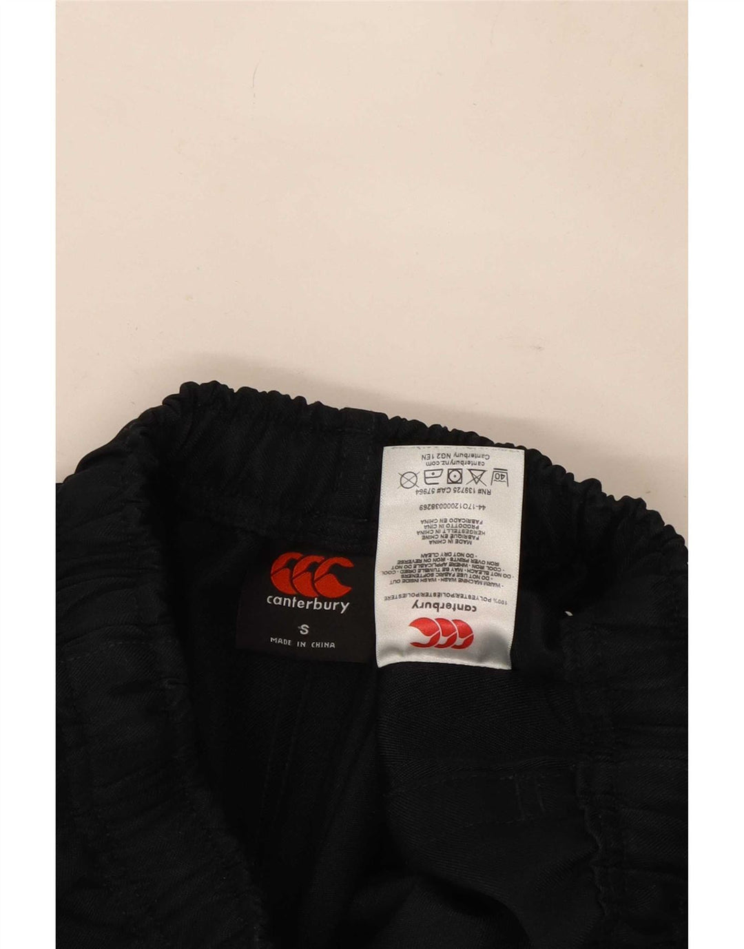Pantaloni scurti sport Canterbury pentru femei UK 8 Small Poliester negru
