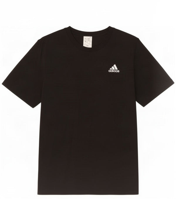 T-shirt Adidas da uomo Top Small in cotone nero