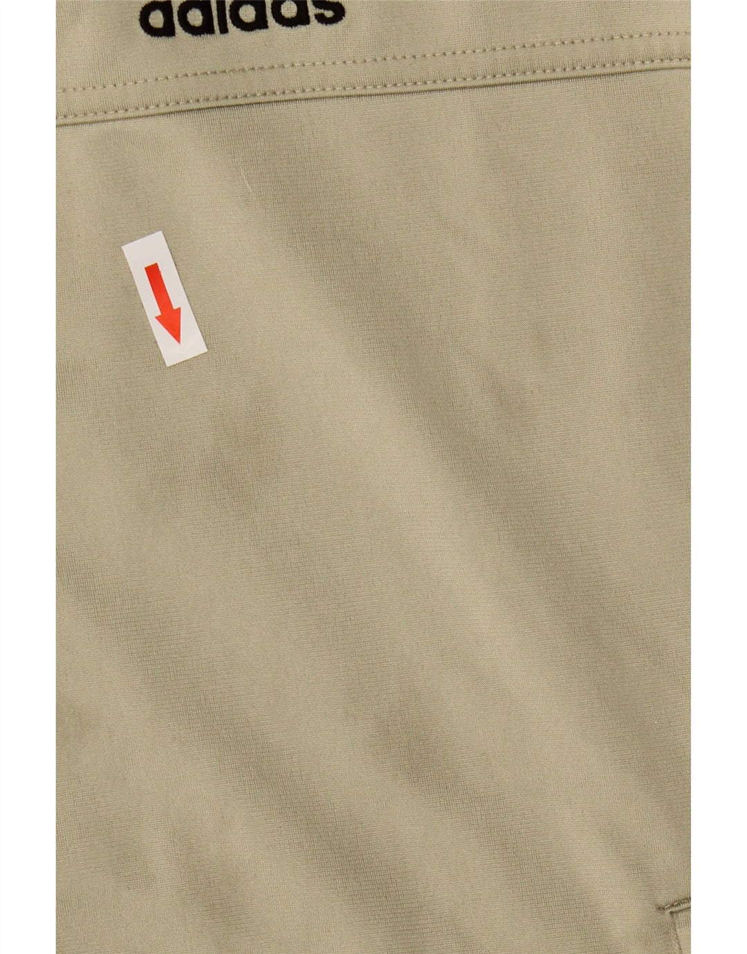 Adidas Mens Tracksuit Top Jacket UK 38/40 Medium Khaki Polyester