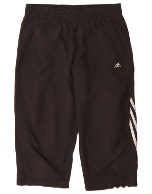 Adidas Pantalon de Survêtement Climacool Capri Garçon 15-16 ans Noir Polyester