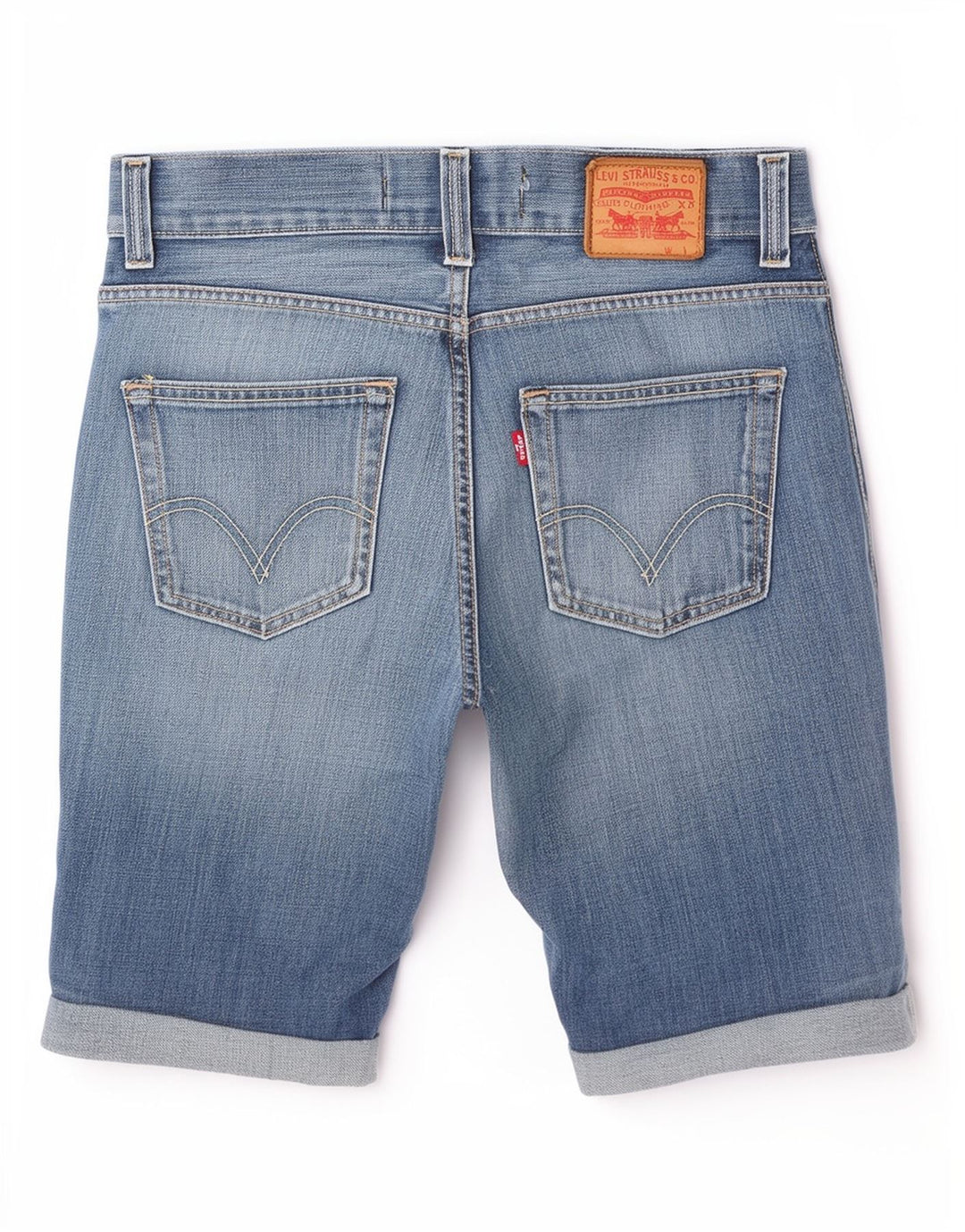 Levi's Mens 506 Denim Shorts W31 Medium Blue Cotton