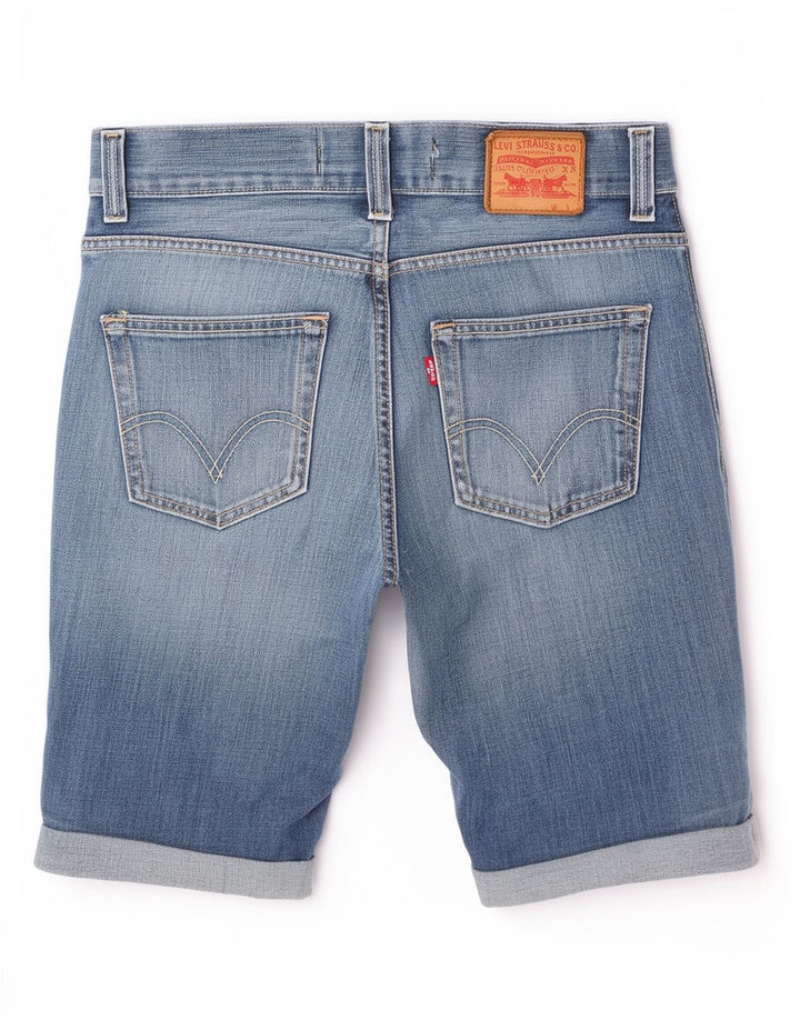 Levi's Mens 506 Denim Shorts W31 Medium Blue Cotton