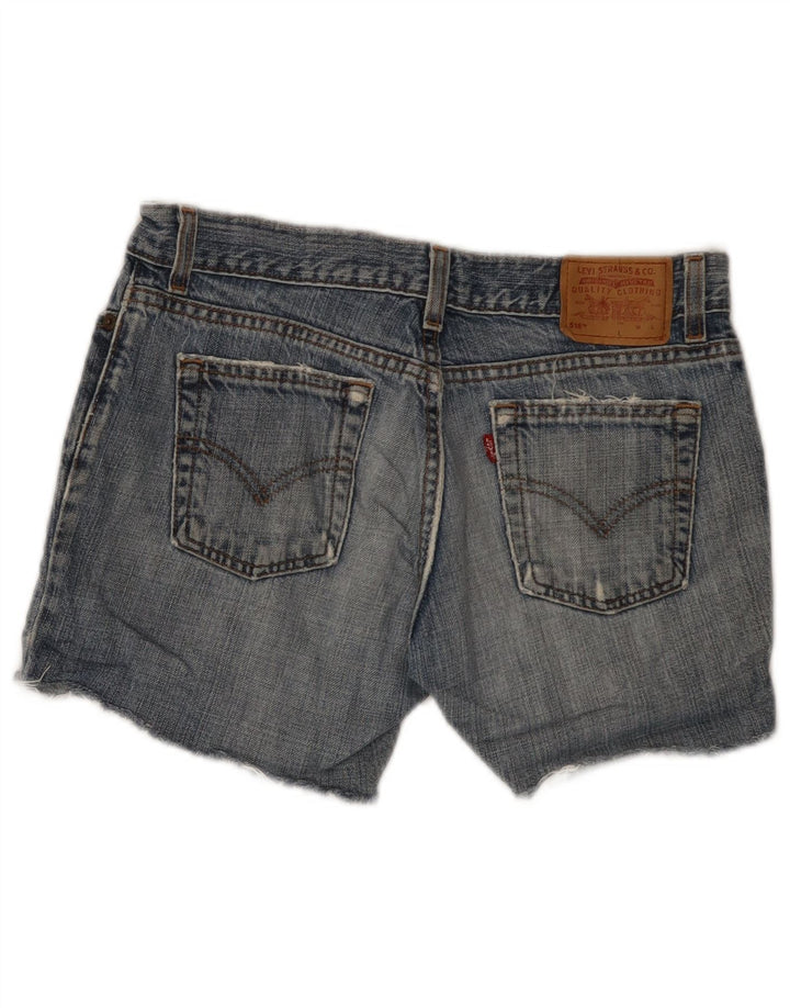 Levi's Womens 518 Denim Shorts W30 Medium  Blue