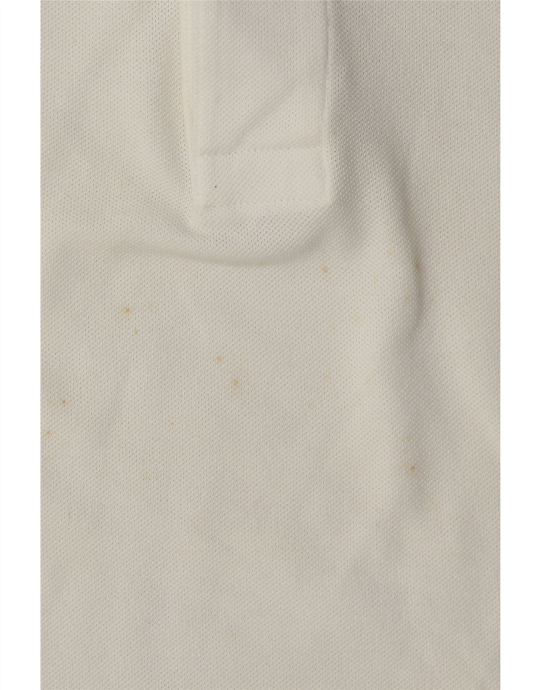Lacoste Mens Rugby Polo Shirt Size 3 Small White Cotton