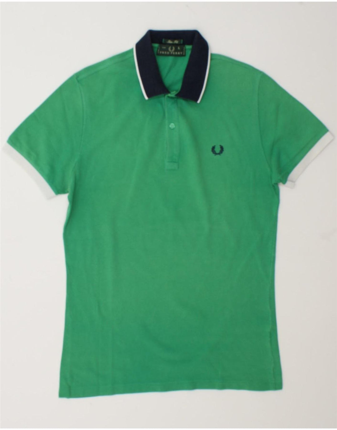 Fred Perry Herre Slim Fit Polo Shirt Large Green