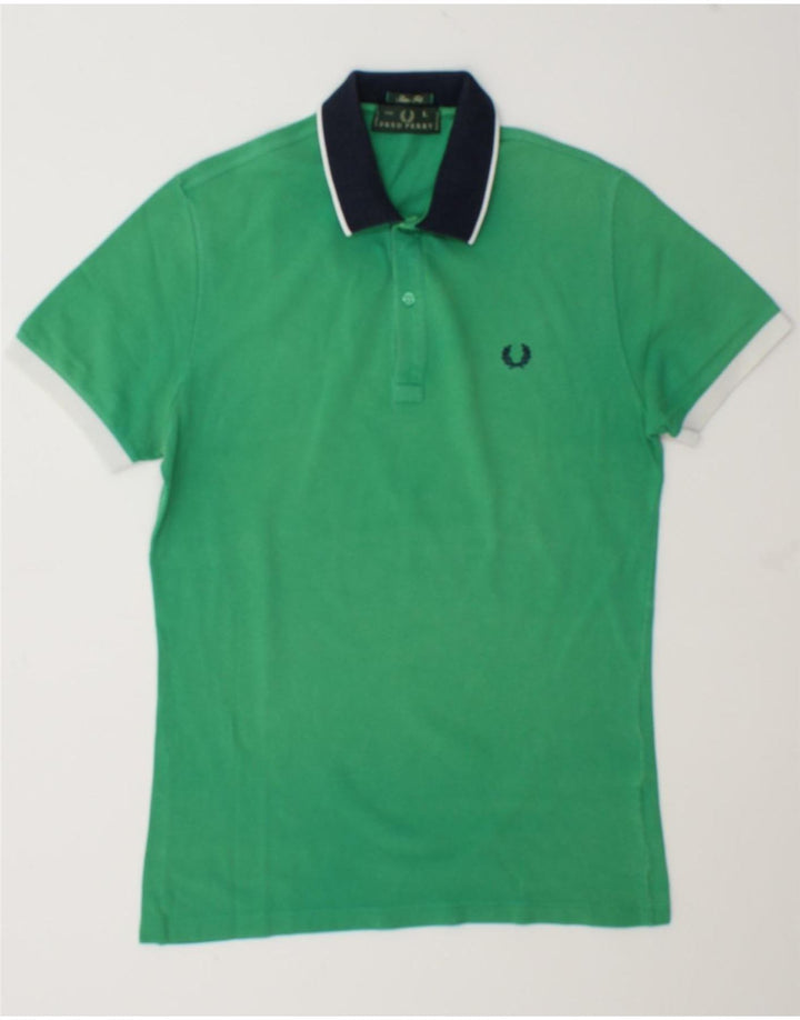 Fred Perry Herre Slim Fit Polo Shirt Large Green