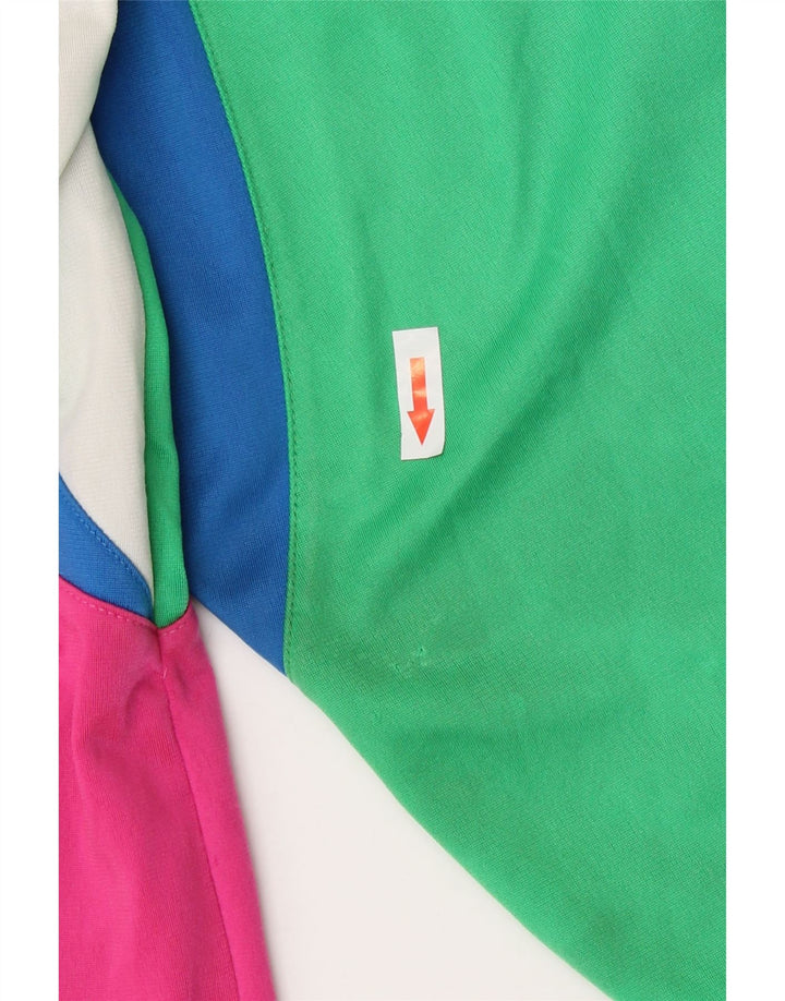 Puma Mens Tracksuit Top Jacket UK 38 Medium Multicoloured Colourblock