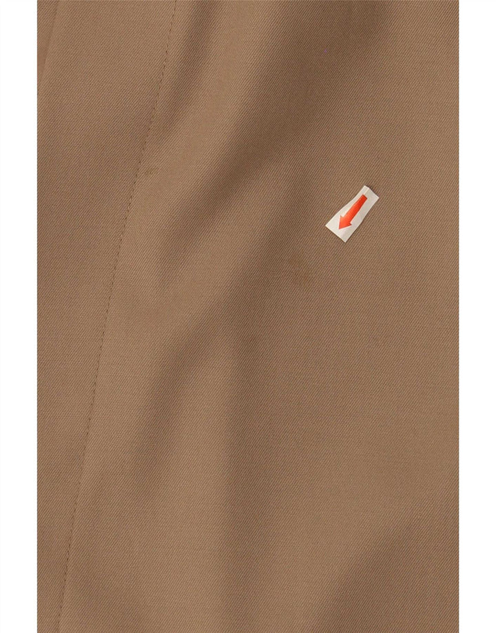 Escada Womens Midi Wrap Skirt EU 38 Medium W28 Brown New Wool