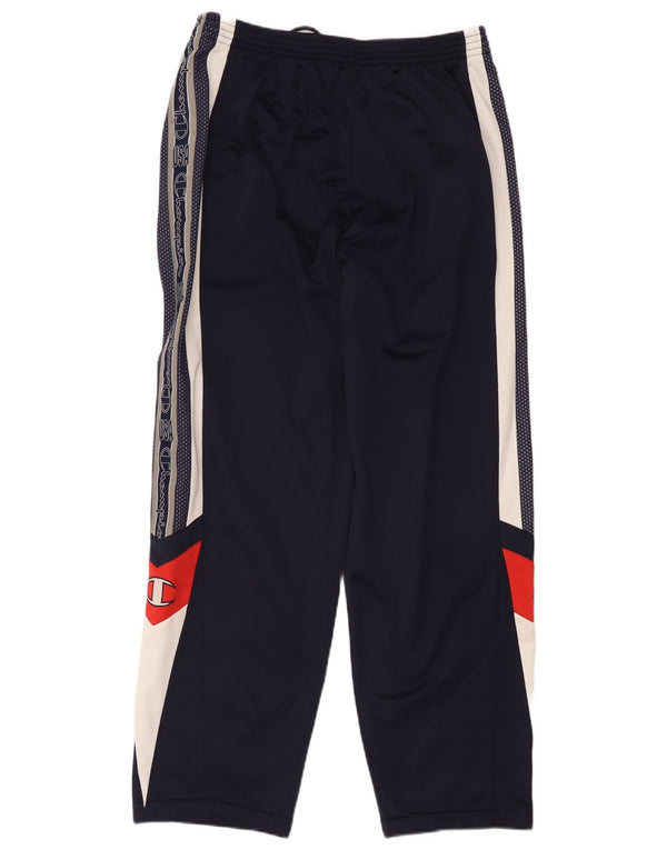 Champion Mens USA Graphic αθλητική φόρμα παντελόνι XL Navy Blue Colourblock