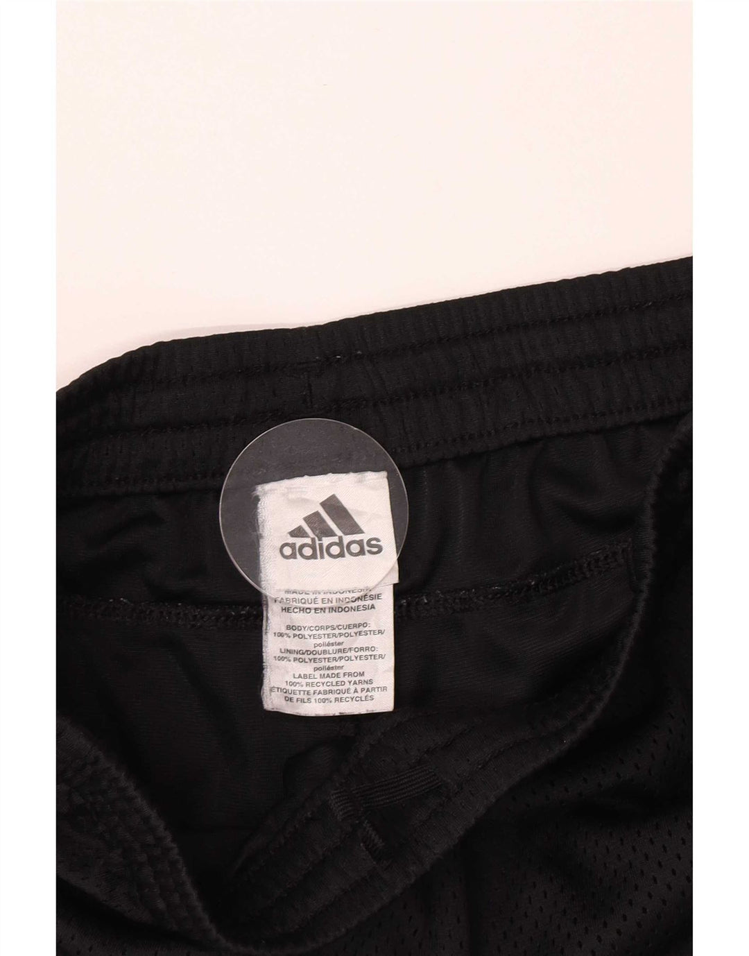 Adidas Sportshorts für Jungen, 8–9 Jahre, Größe S, Schwarz, Polyester