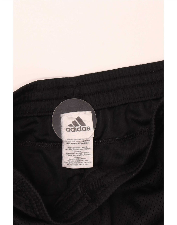 Adidas Sportshorts für Jungen, 8–9 Jahre, Größe S, Schwarz, Polyester
