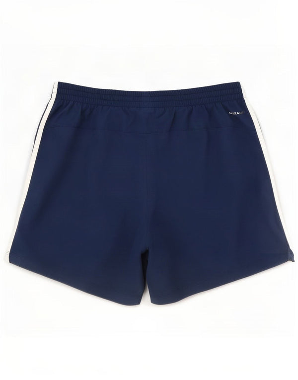 Adidas Mens Climalite Sport Shorts Large Navy Blue Polyester