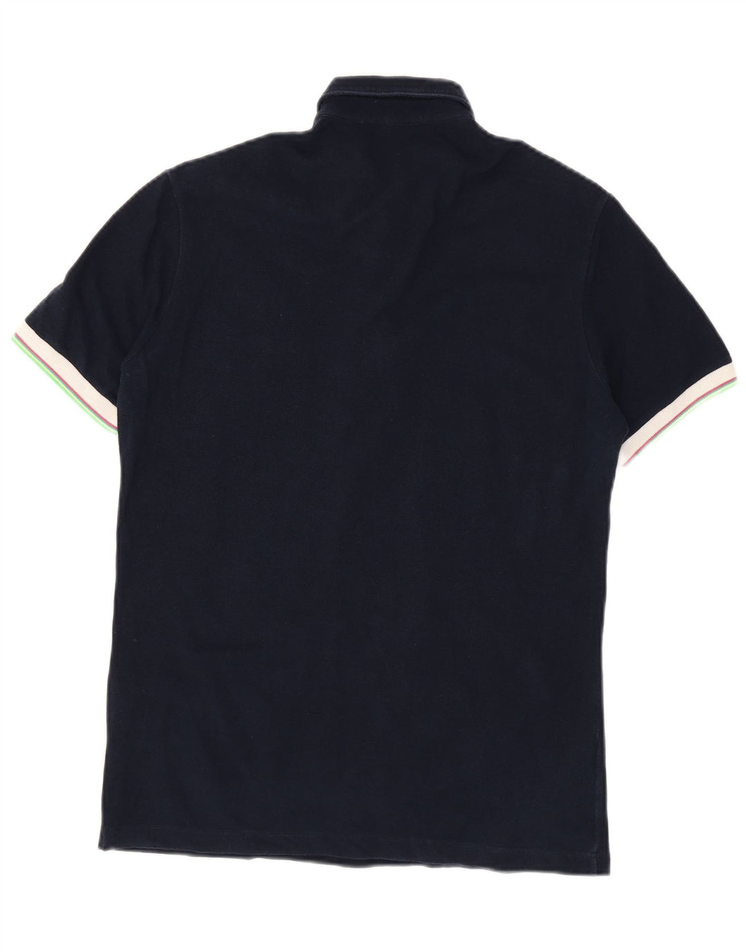 Fred Perry Mens Polo Shirt Small Navy Blue Cotton