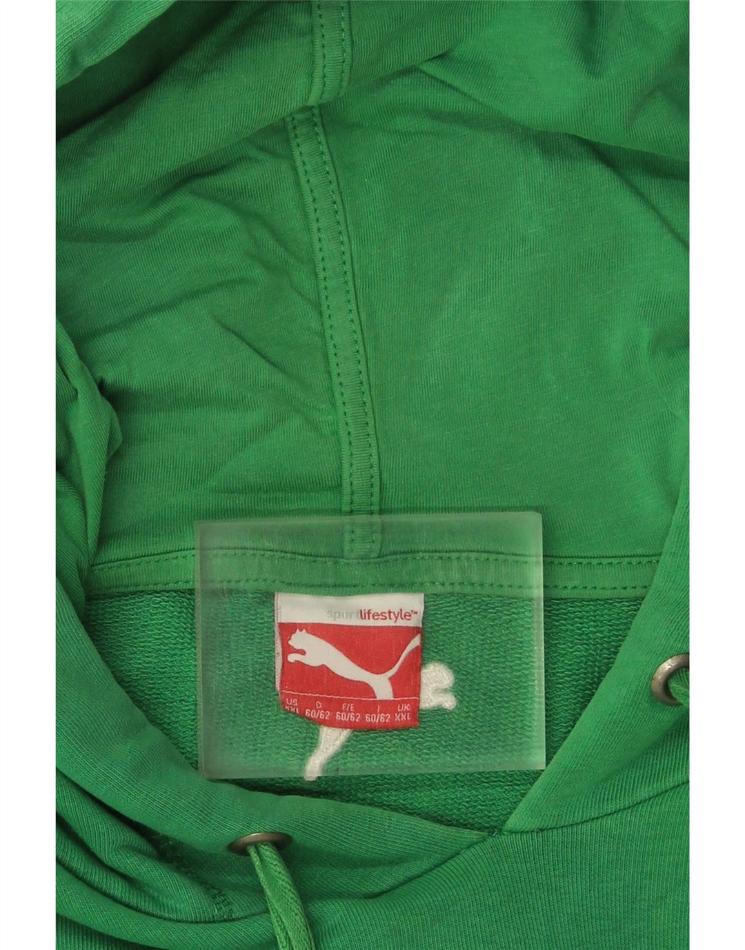 Puma Mens Graphic Hoodie Jumper 2XL Green