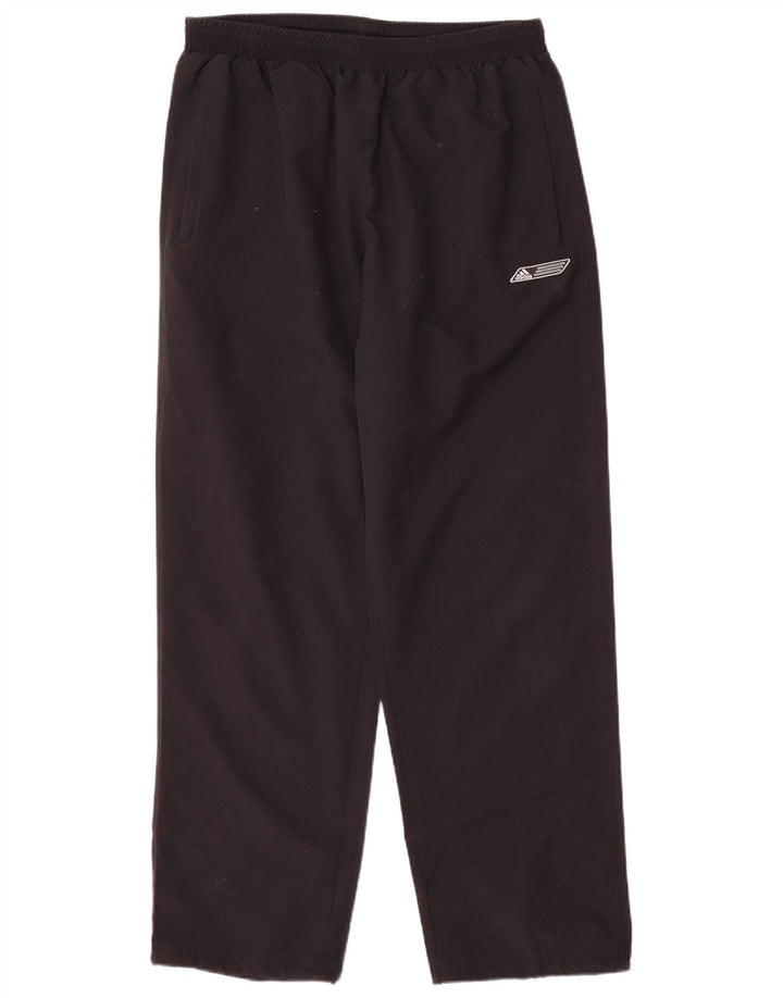 Calça de treino masculina Adidas grande poliéster preto