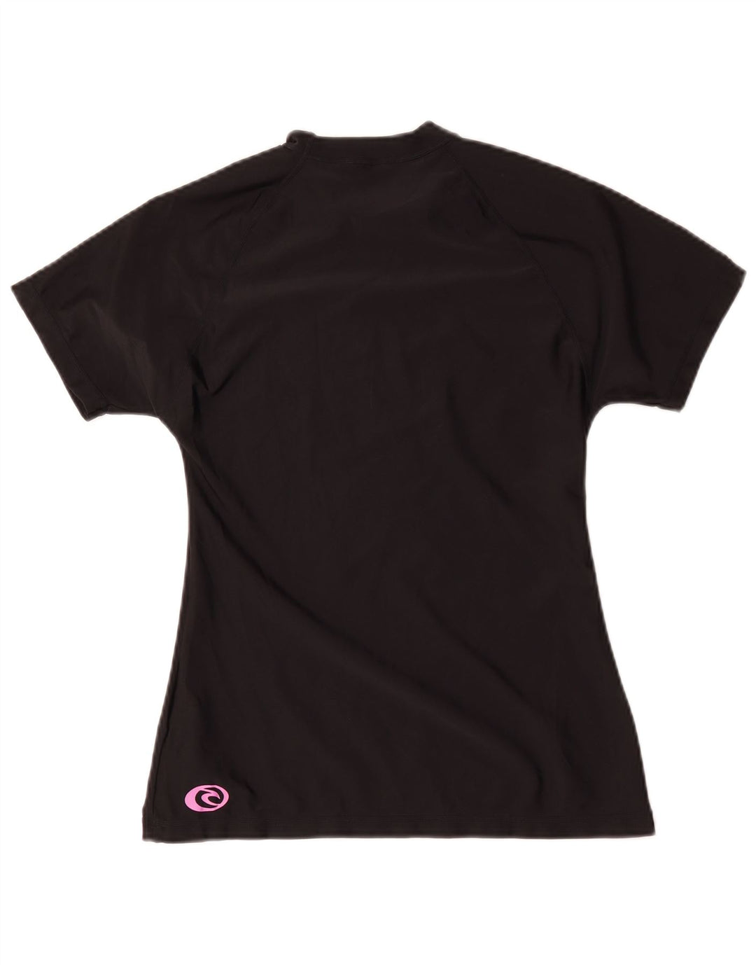 T-shirt grafica da donna Rip Curl Top US 12 Large nera in poliammide