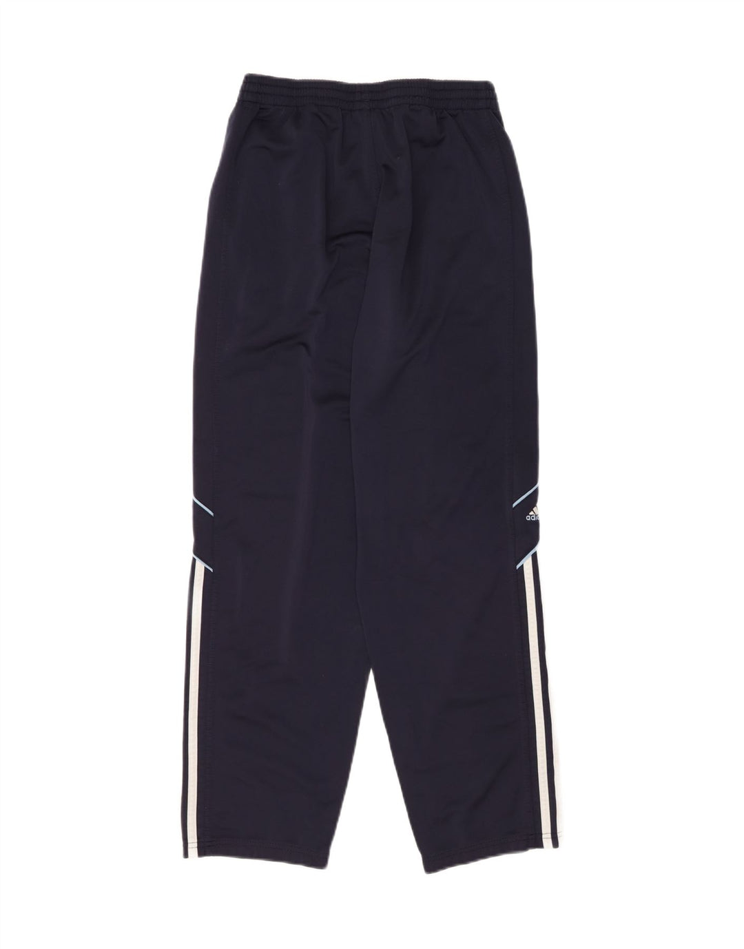 ADIDAS Boys Tracksuit Trousers 15-16 Years  Navy Blue Polyester Vintage Adidas and Second-Hand Adidas from Messina Hembry 