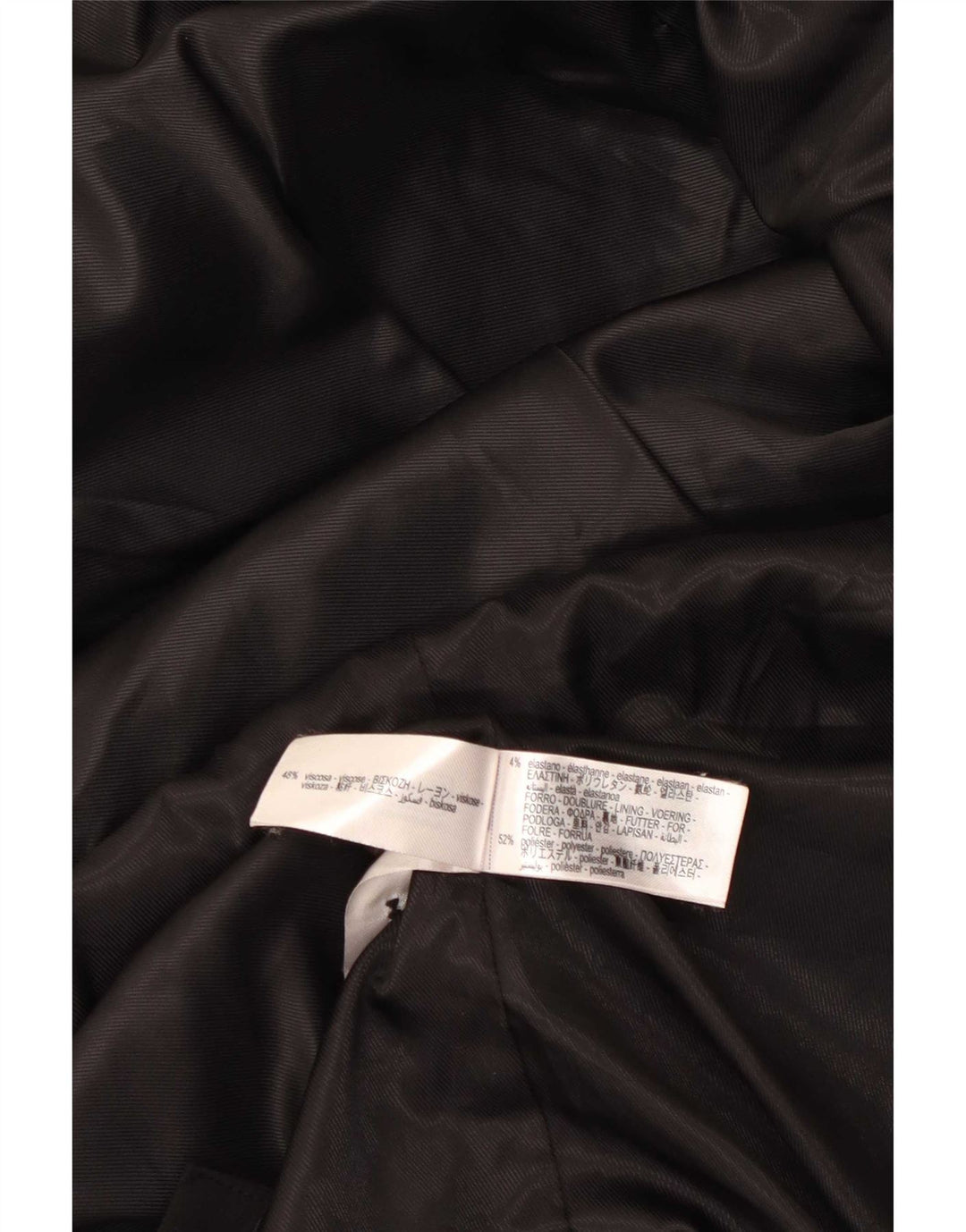 Jachetă Blazer pentru femei Zara cu 2 nasturi UK 14 Medium Black Viscose