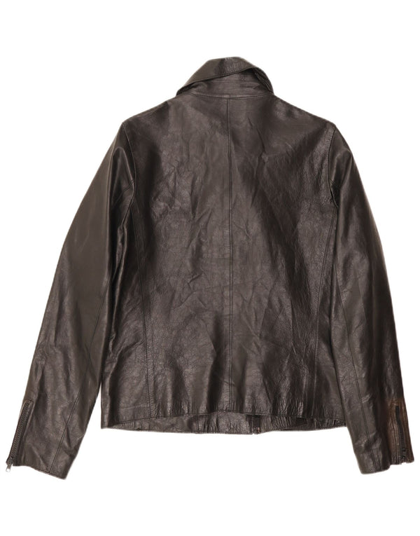 Vintage Mens Biker Jacket UK 34 XS Black