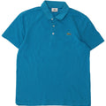 Polo da uomo Lacoste taglia 4 in cotone blu medio