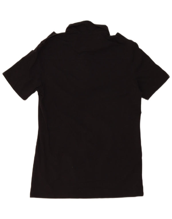 Camisa polo militar masculina Guess UK 34 XS algodão preto