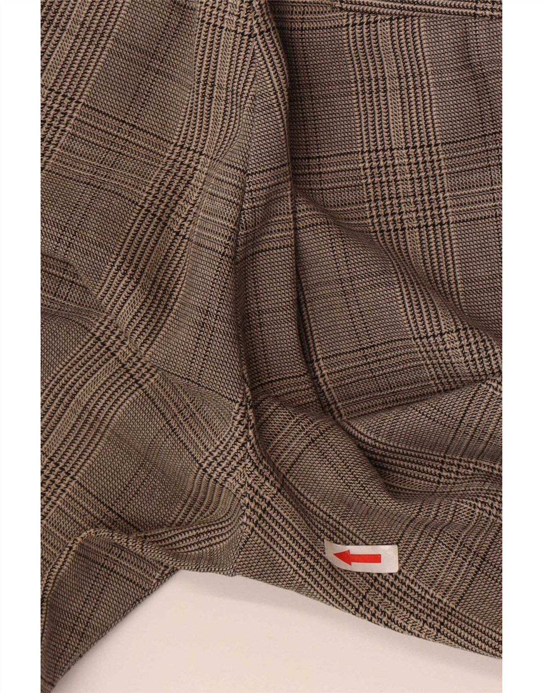 Zara Womens Slim Chino Trousers Small W26 L25 Grey Check