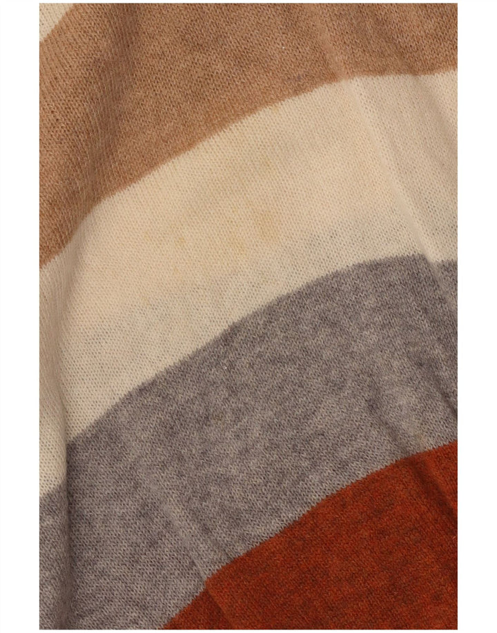 Marks & Spencer Womens Boat Neck Jumper Sweater UK 20 2XL Multicoloured
