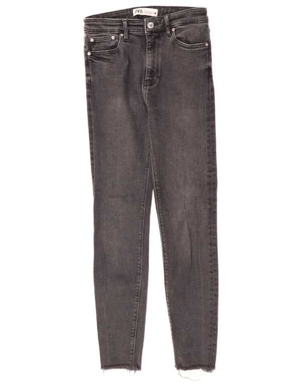 Zara Womens Skinny Jeans EU 36 XS W26 L27 Grey