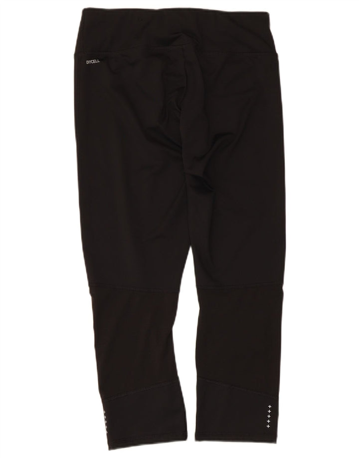 Puma Womens Capri Leggings UK 12 Médio Preto Poliéster